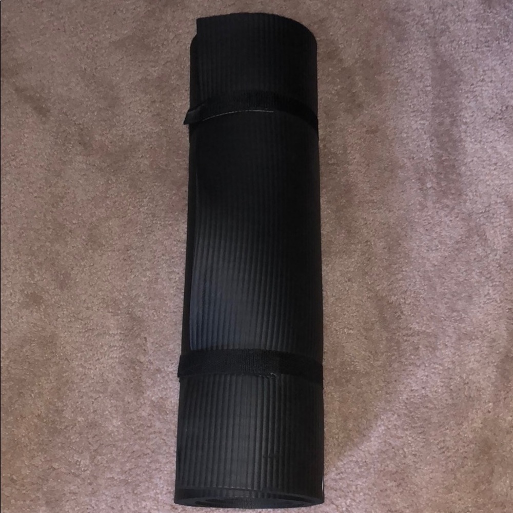 Valeo Black Yoga Mat